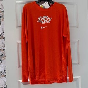 Nike Men's Oklahoma State Orange Long Sleeve Shirt